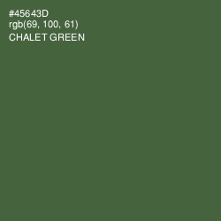 #45643D - Chalet Green Color Image